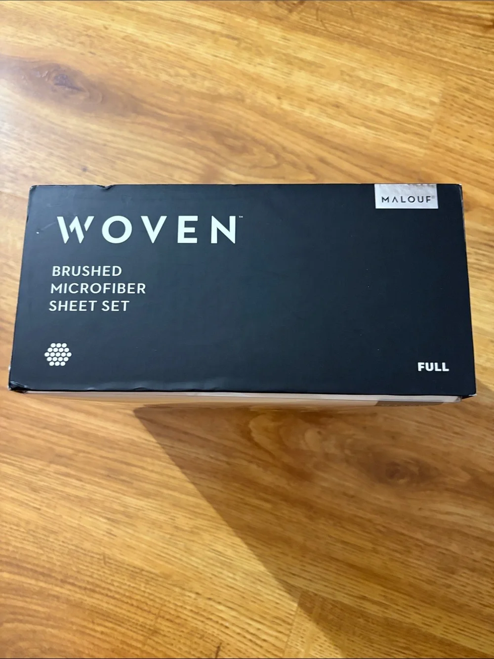 Malouf Brushed Microfiber Sheet Set Full Driftwood NWT